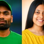 Cricketer Rinku Singh and MP Priya Saroj