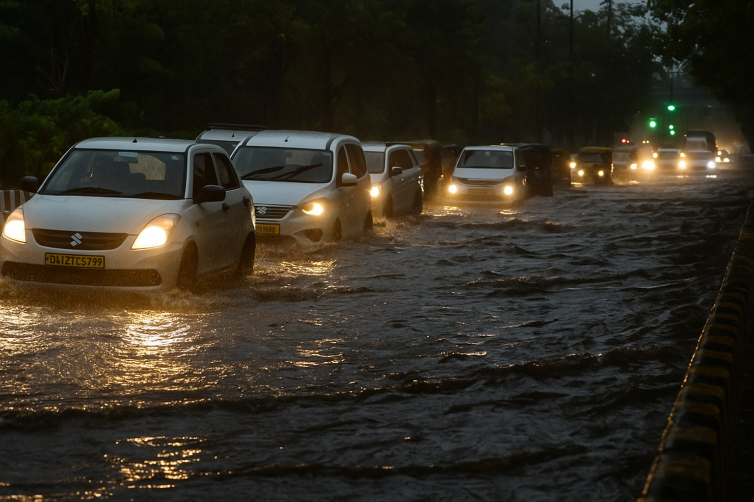 Heavy rainfall wreaks havoc in Delhi-NCR